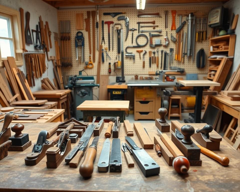 Werkzeuge des Schreiners