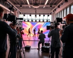 Wie produziert ein Videoteam Werbefilme?