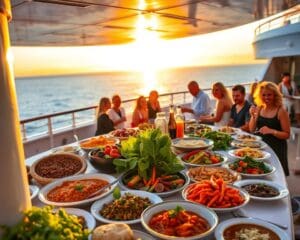 Wie reist man mit dem Kreuzfahrtschiff als Veganer?