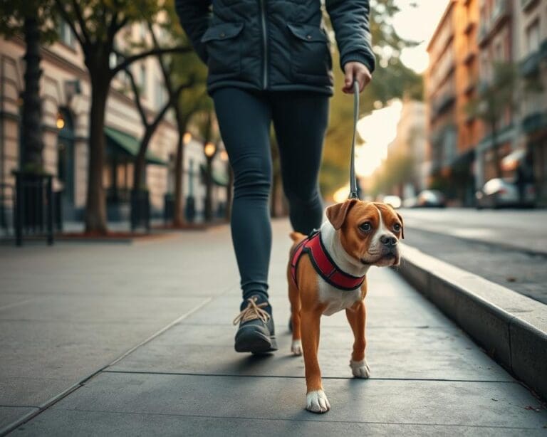 Wie reist man sicher mit Hund zu Fuß?