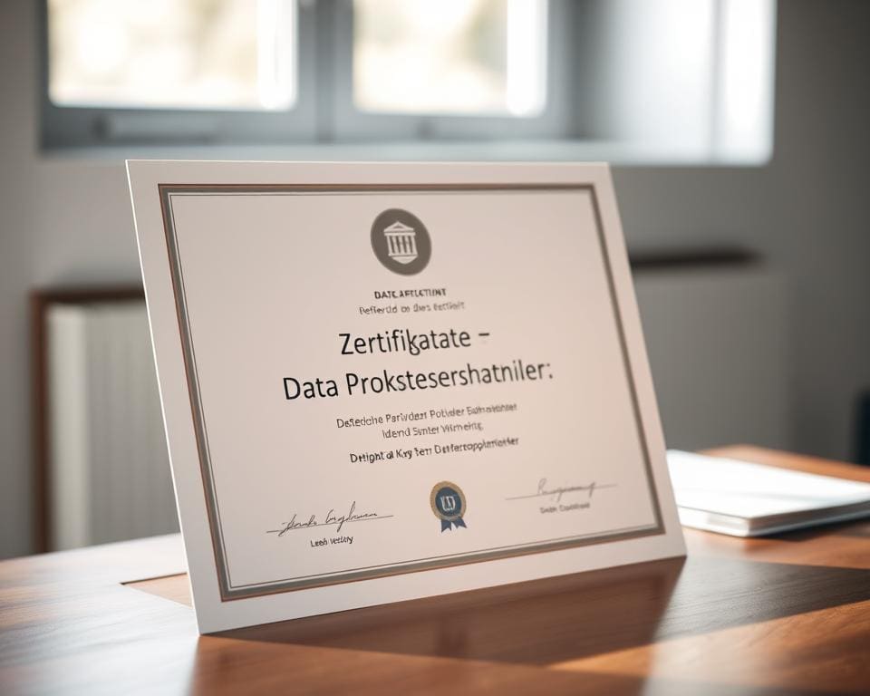 Zertifikate Datenschutzbeauftragter