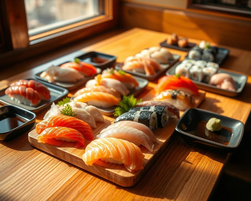 authentisches Sushi