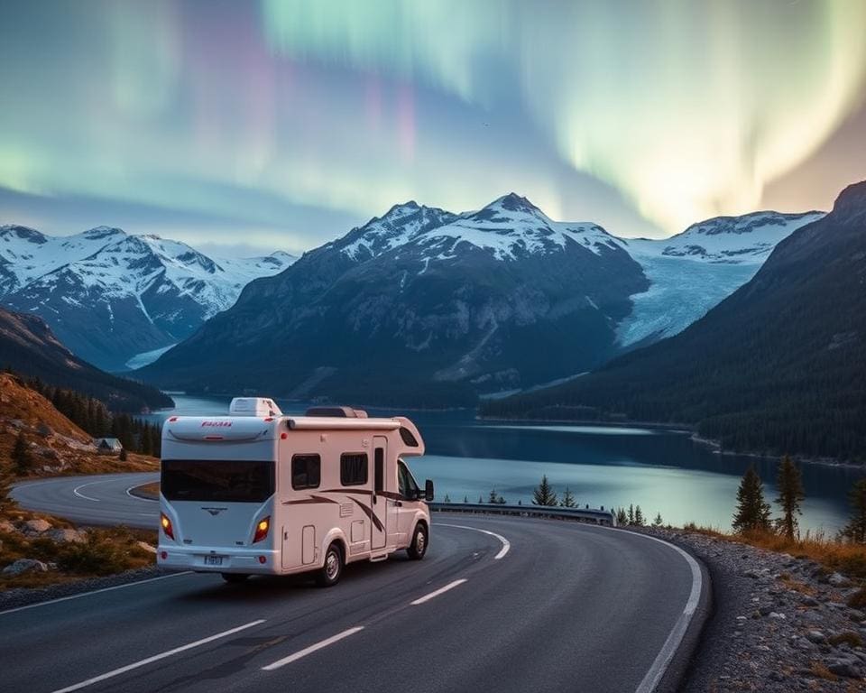 beste Routen für Wohnmobilreisen in Skandinavien