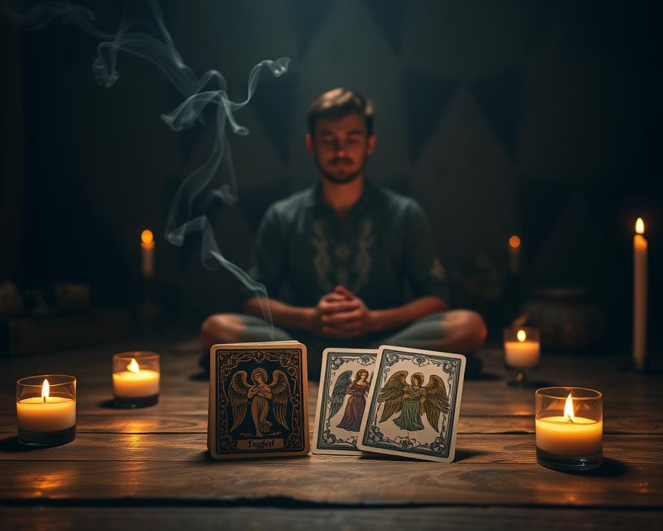 Engelkarte Ritual