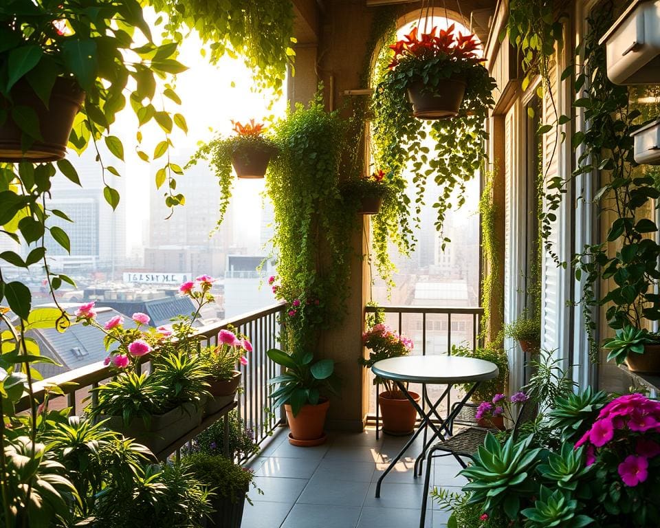 Grüne Oasen auf dem Balkon
