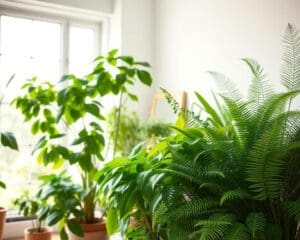 Grüne Pflanzen für ein gesundes Raumklima