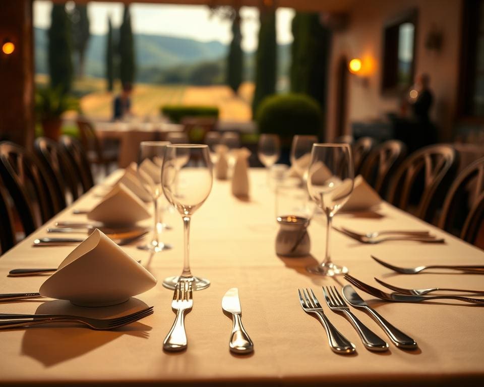 Warum glänzt EME-Besteck auf italienischen Tafeln?