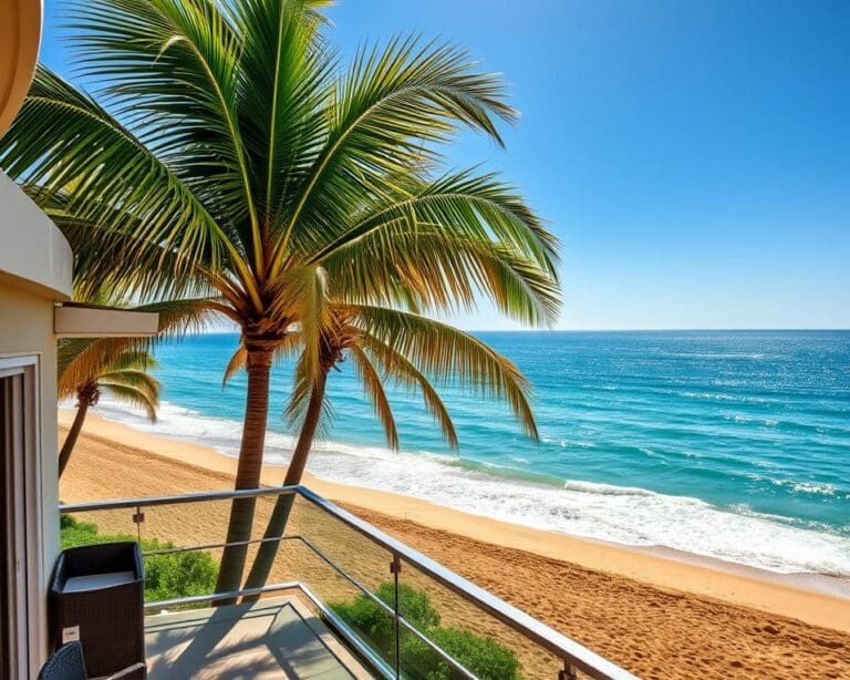 Wie buchst du eine Ferienwohnung direkt am Strand?
