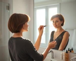 Wie pflegst du kurze Haare für ein sauberes Finish?