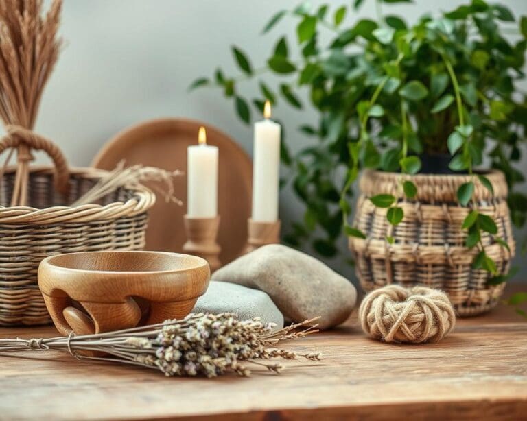 Wohnaccessoires aus Naturmaterialien