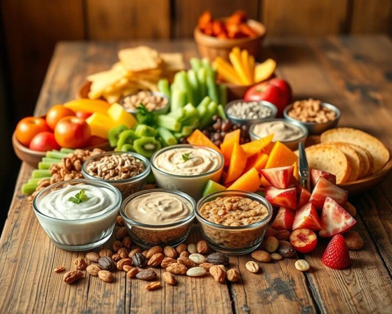 Rezepte für gesunde Snacks