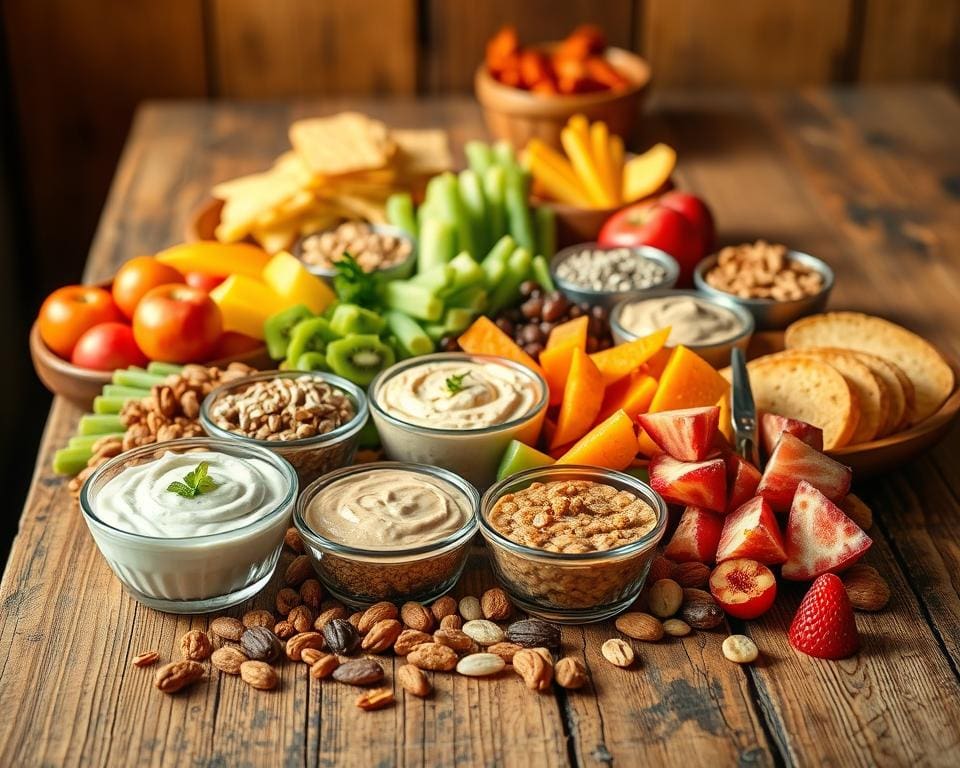 Rezepte für gesunde Snacks