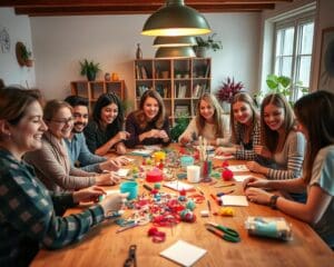 Warum macht Basteln mit Freunden Spaß?