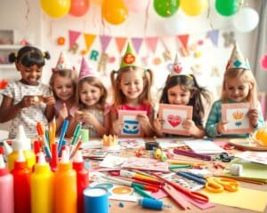 Welche Bastelideen passen für Kindergeburtstage?