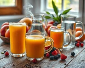 Welche Getränke sind gesund am Morgen?