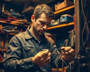 Welche Herausforderungen hat ein Elektriker im Alltag?