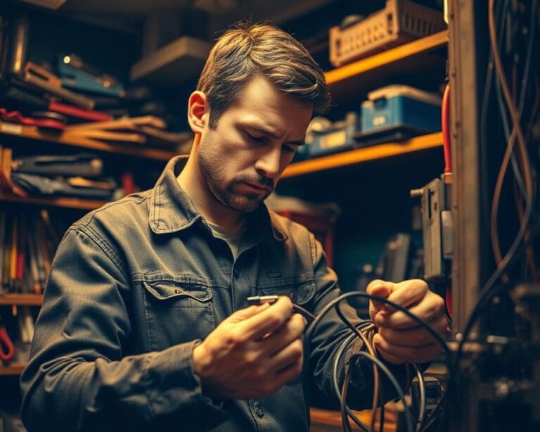 Welche Herausforderungen hat ein Elektriker im Alltag?