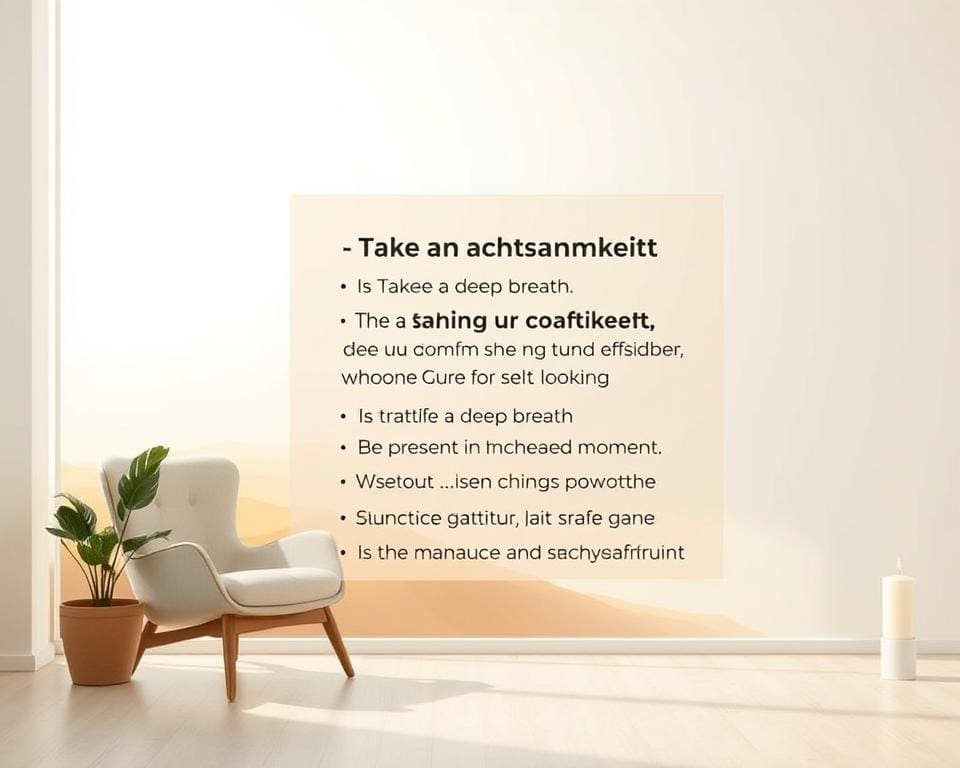 Welche Tipps helfen fuer mehr Achtsamkeit?