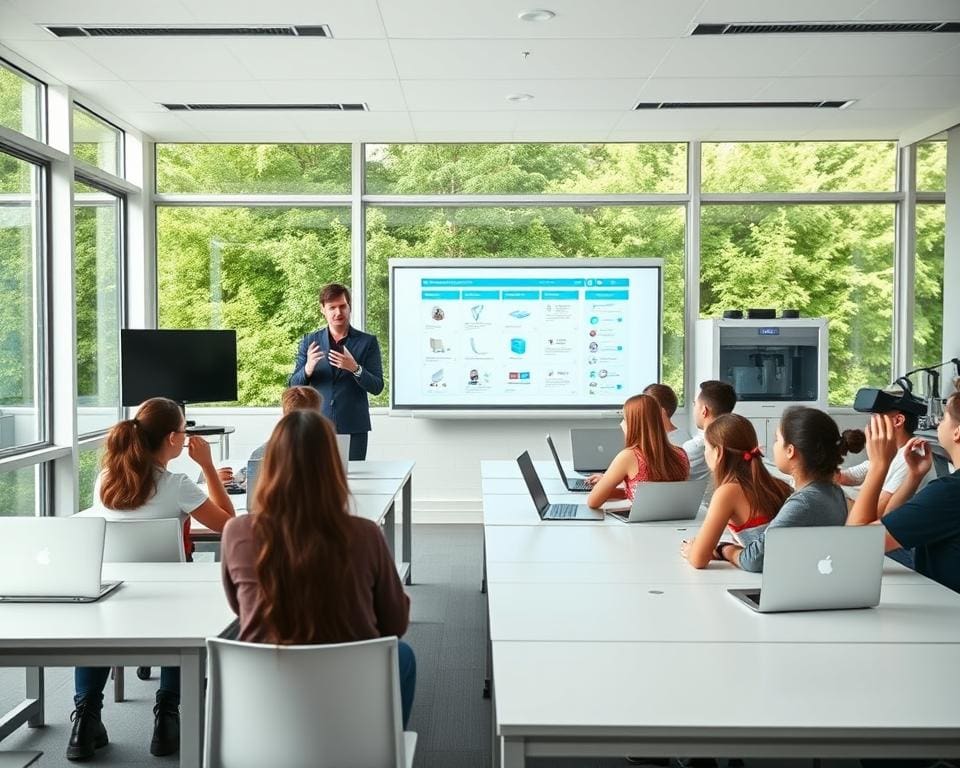 Wie arbeitet ein Lehrer in digitalen Lernumgebungen?