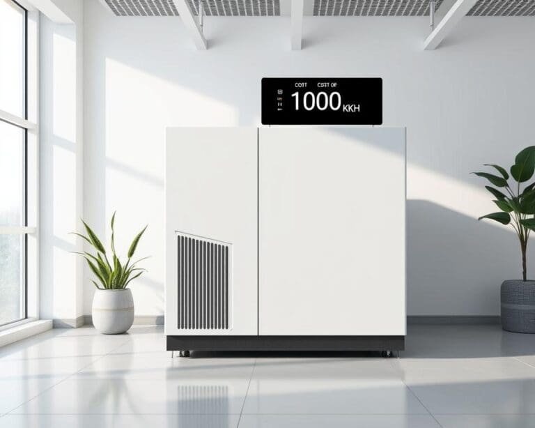 Wie hoch sind die Stromspeicher 1000 kWh Kosten bei iwell.eu?