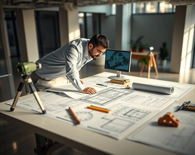 Wie koordiniert ein Bauzeichner komplexe Projekte?