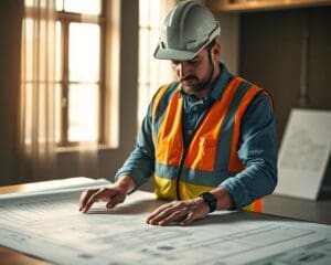 Wie plant ein Bauleiter ein neues Projekt?