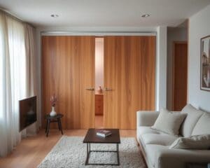 Was macht Schiebetueren praktisch bei kleinen Raeumen?