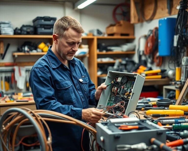 Was macht ein Elektrotechniker im Alltag?