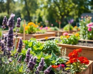 Was macht niedrige Beete pflegefreundlich?