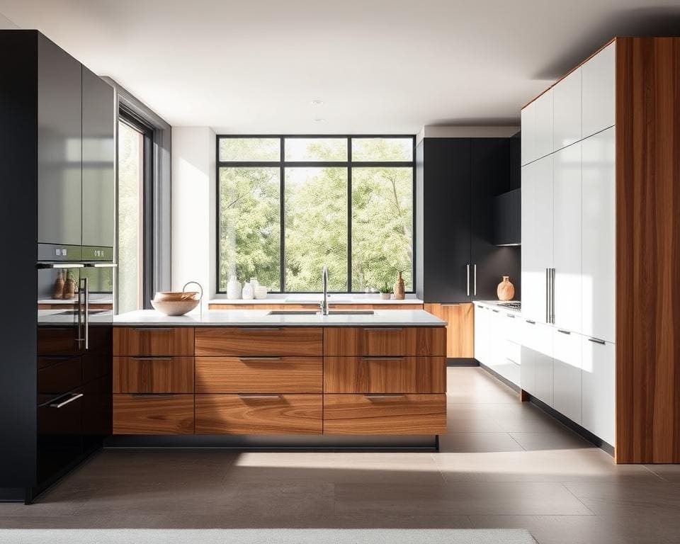 Was sind Trends bei modernen Kuechenfronten?