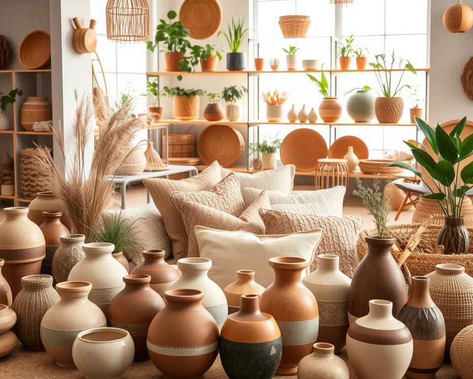 Was sind Trends bei nachhaltigen Wohnaccessoires?