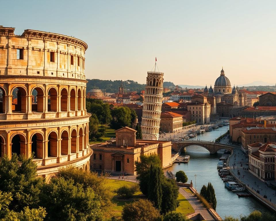 Was sind die bekanntesten Sehenswuerdigkeiten in Italien?