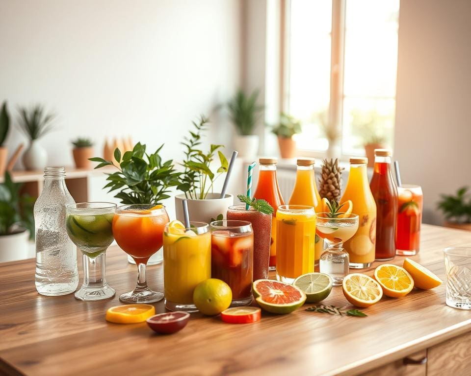 Was sind gesunde Getraenke statt Softdrinks?