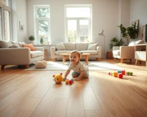 Was sind pflegeleichte Bodenloesungen fuer Familien?