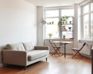 Was sind platzsparende Ideen fuer kleine Wohnungen?