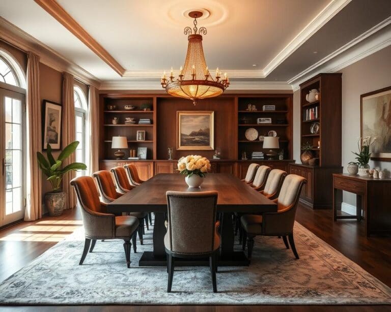 Was sind stilvolle Ideen fuer dein Esszimmer?