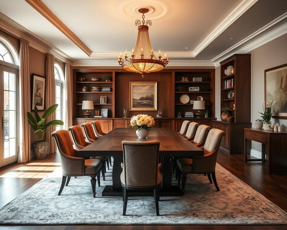 Was sind stilvolle Ideen fuer dein Esszimmer?