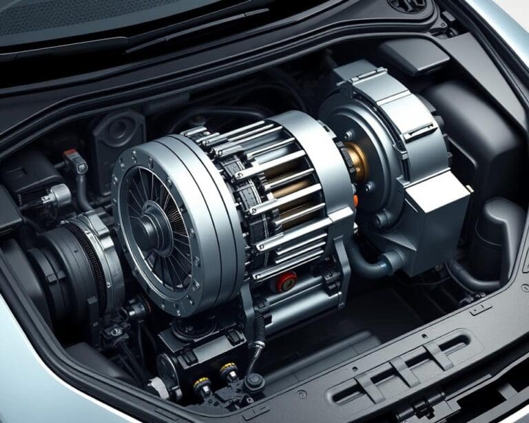 Wie arbeitet ein Elektromotor in einem Auto?