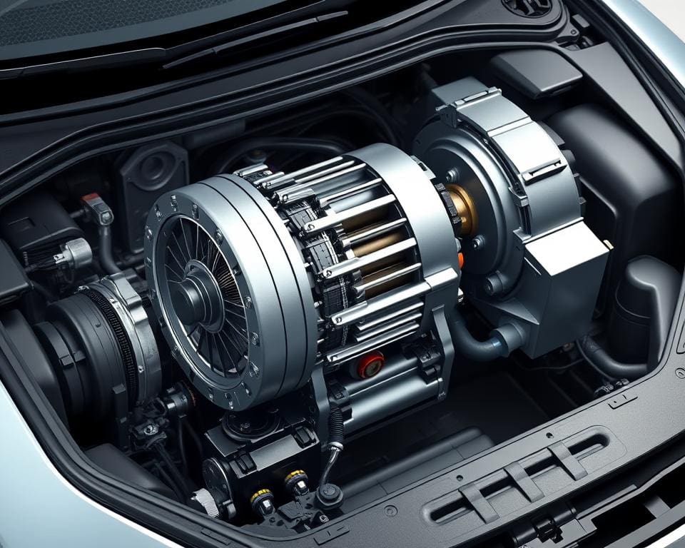 Wie arbeitet ein Elektromotor in einem Auto?