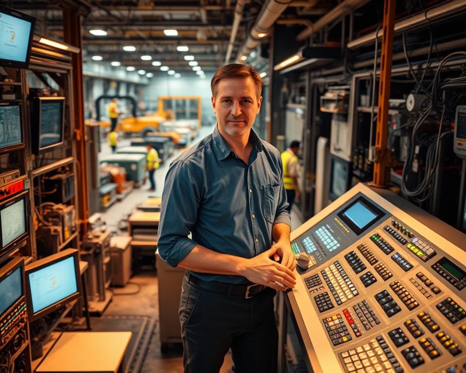 Wie arbeitet ein Systemadministrator im Industriebereich?