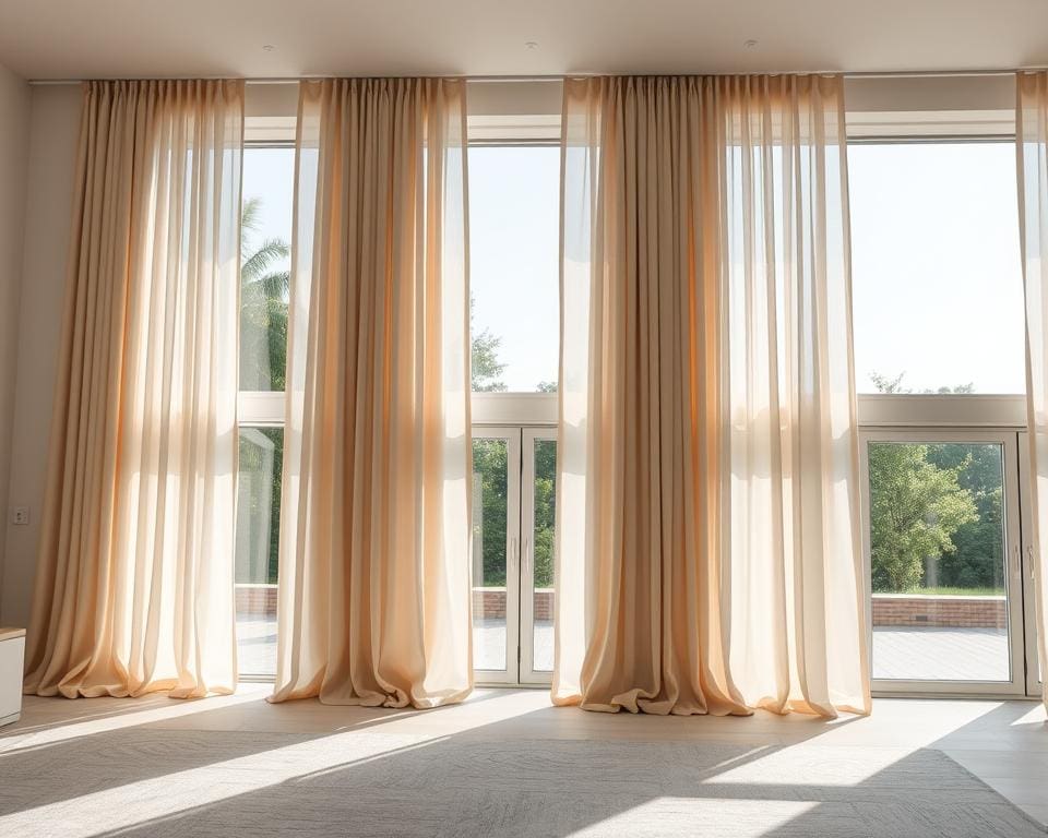 Wie findest du passende Vorhaenge fuer grosse Fenster?