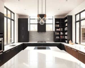 Wie richtest du deine Kueche funktional und elegant ein?