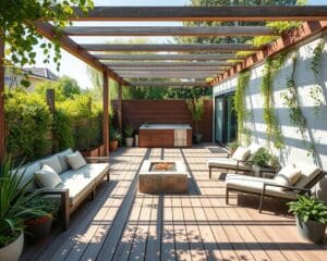 Wie richtest du eine Terrasse stilvoll und praktisch ein?