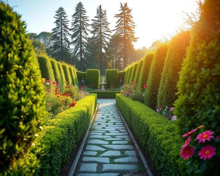 Wie wird ein schmaler Vorgarten optisch größer?