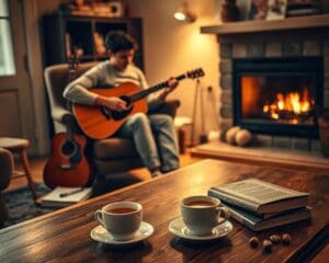 Warum passt Gitarrenmusik gut zu gemütlichen Abenden?