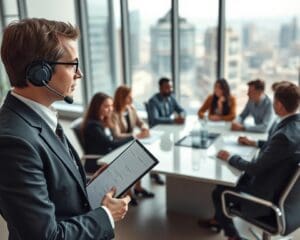 Was bietet ein Dolmetscher für internationale Kunden?