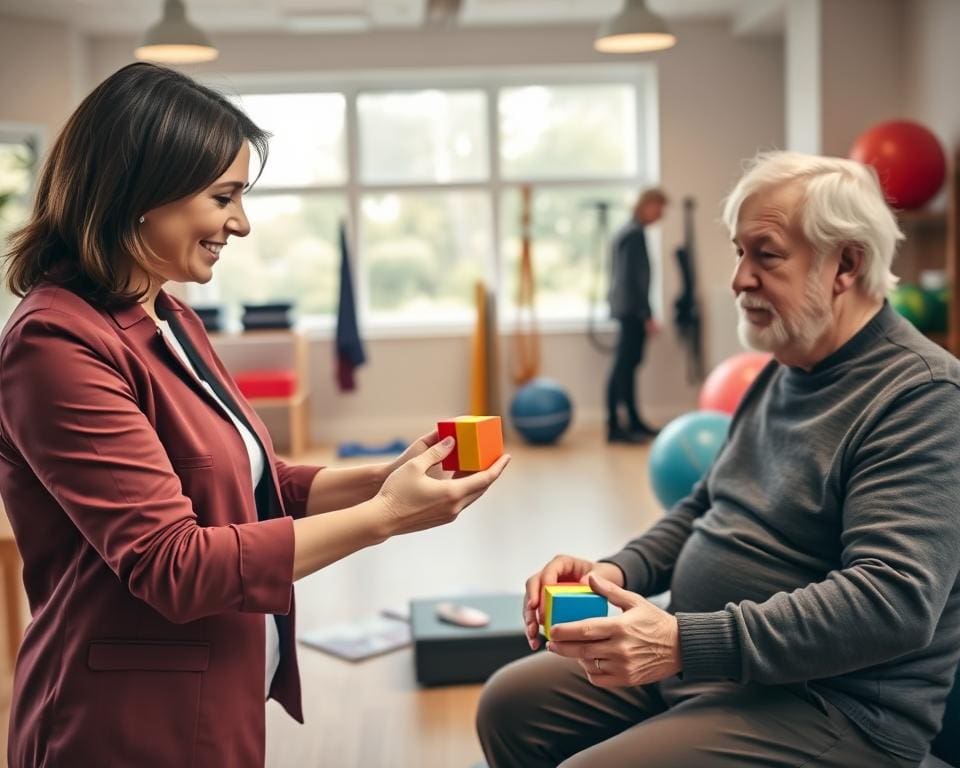 Wie arbeitet ein Ergotherapeut im Reha-Alltag?