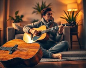 Wie wirken gefühlvolle Gitarrenklänge auf entspannte Momente?