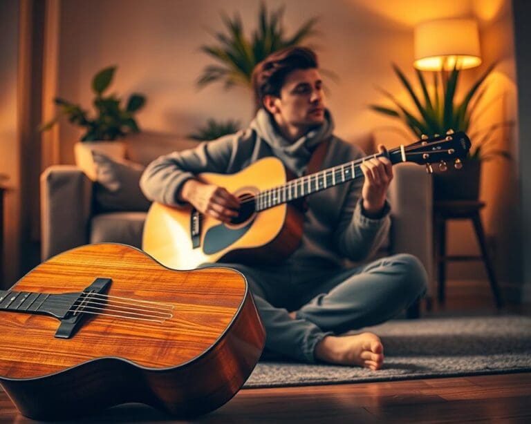 Wie wirken gefühlvolle Gitarrenklänge auf entspannte Momente?