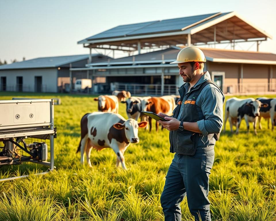 Was bringt Technologie für Viehzucht?